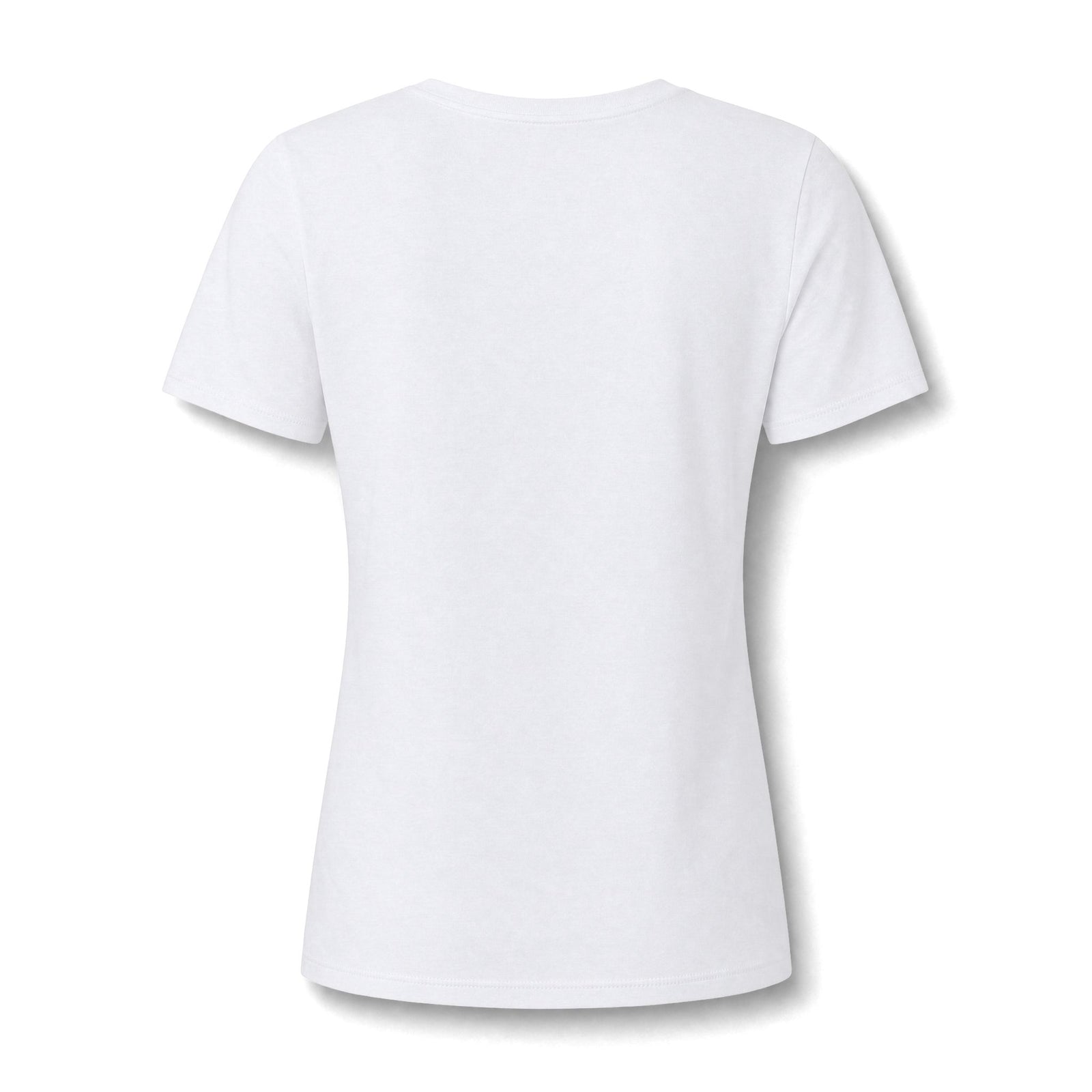 Women's V-Neck Tee — "Tan Lines, High Tides and Good Vibes" Beach Graphic