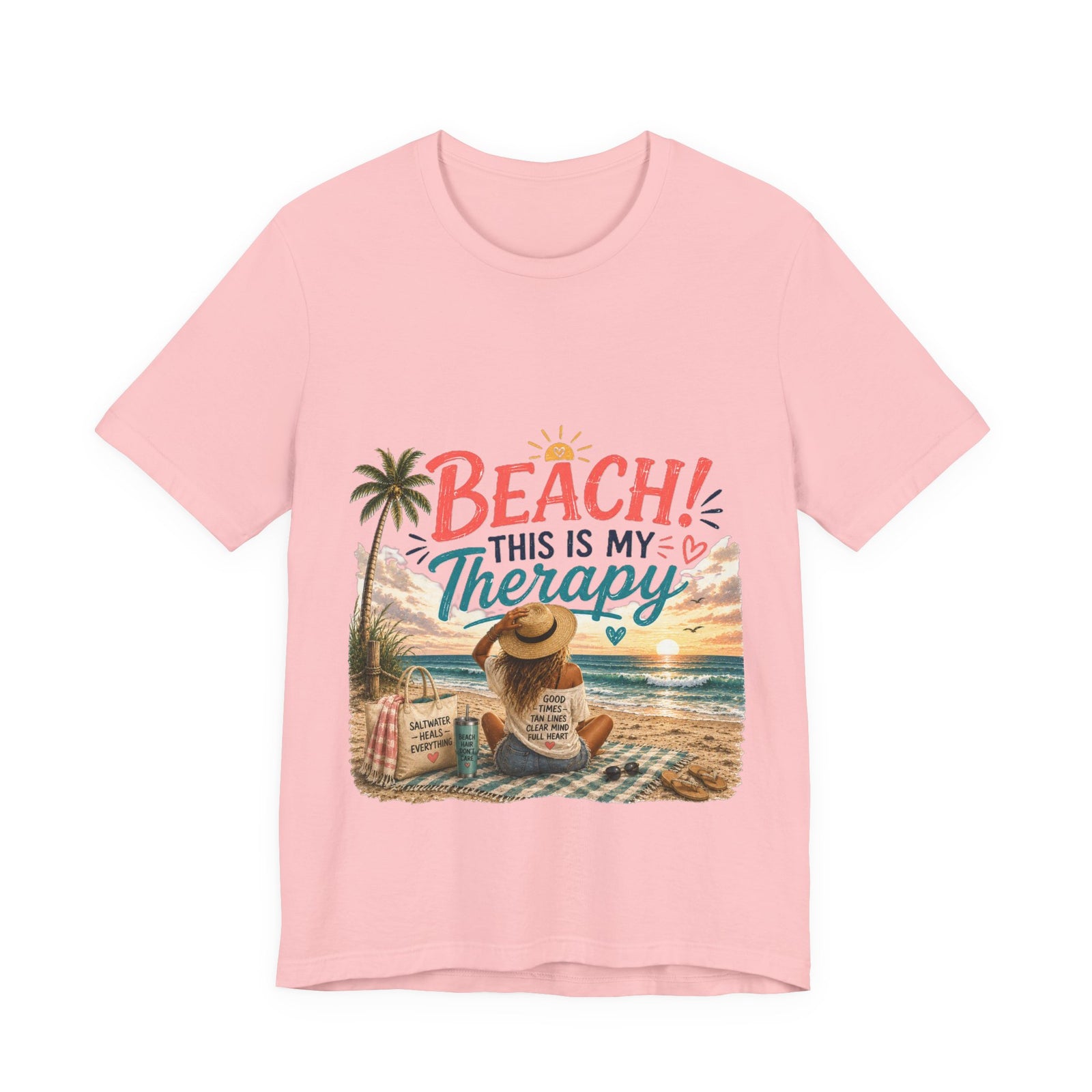 Beach This Is My Therapy T-Shirt