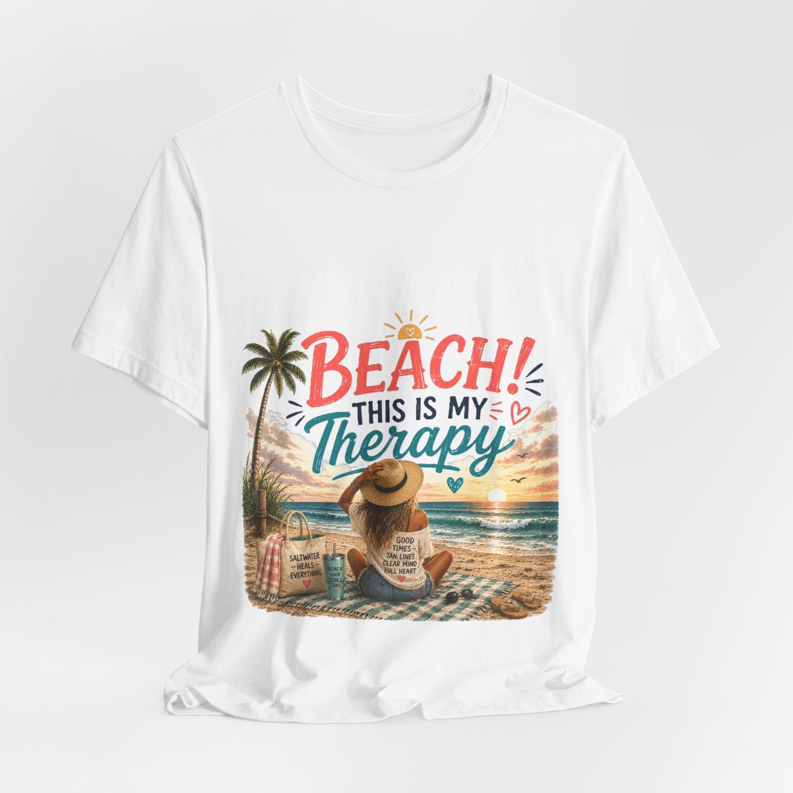 Beach This Is My Therapy T-Shirt