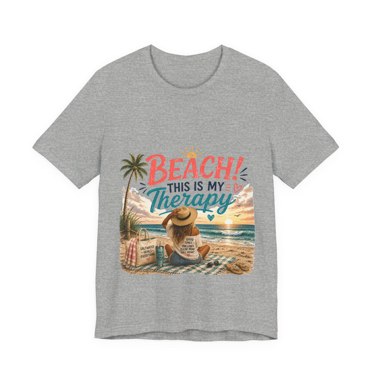 Beach This Is My Therapy T-Shirt