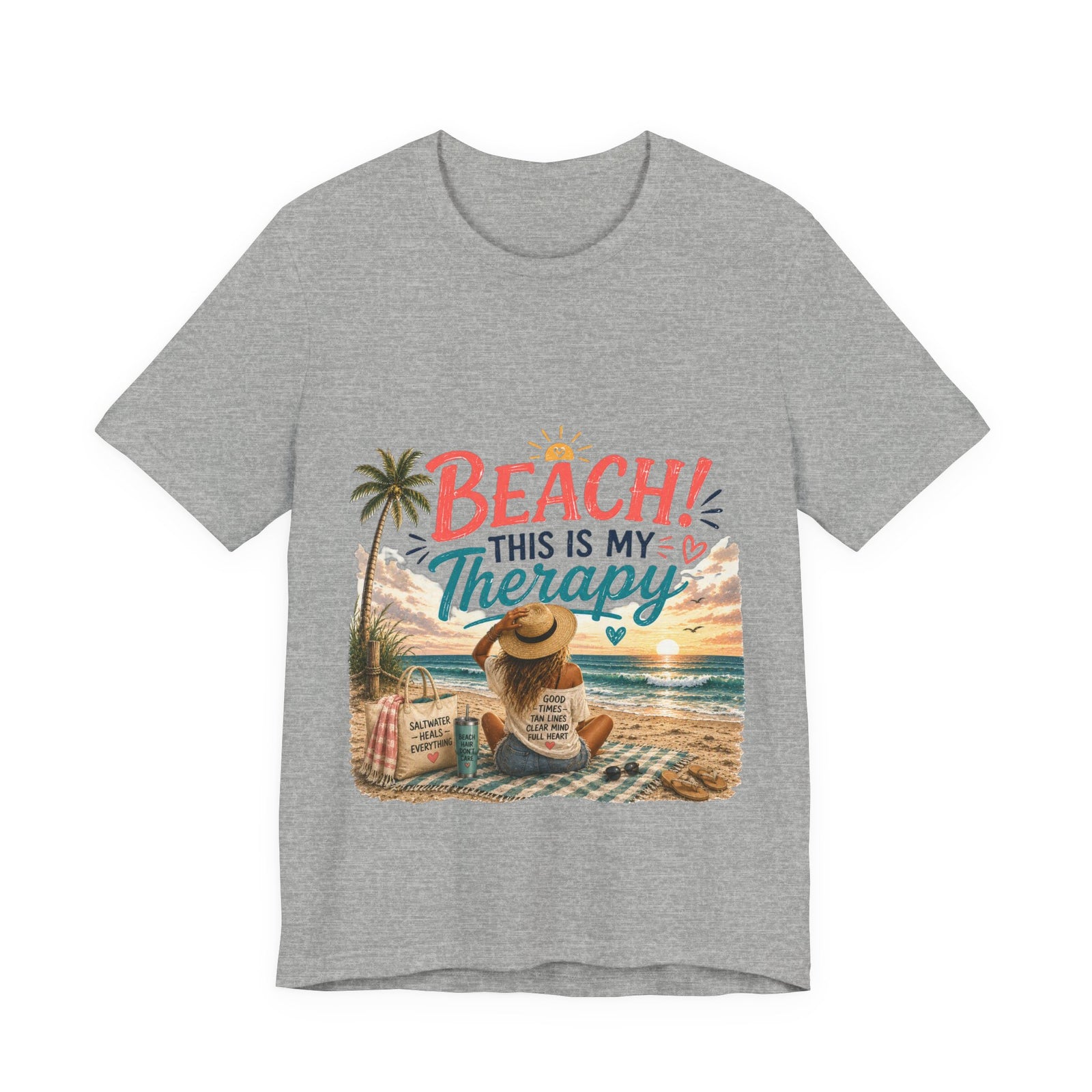 Beach This Is My Therapy T-Shirt