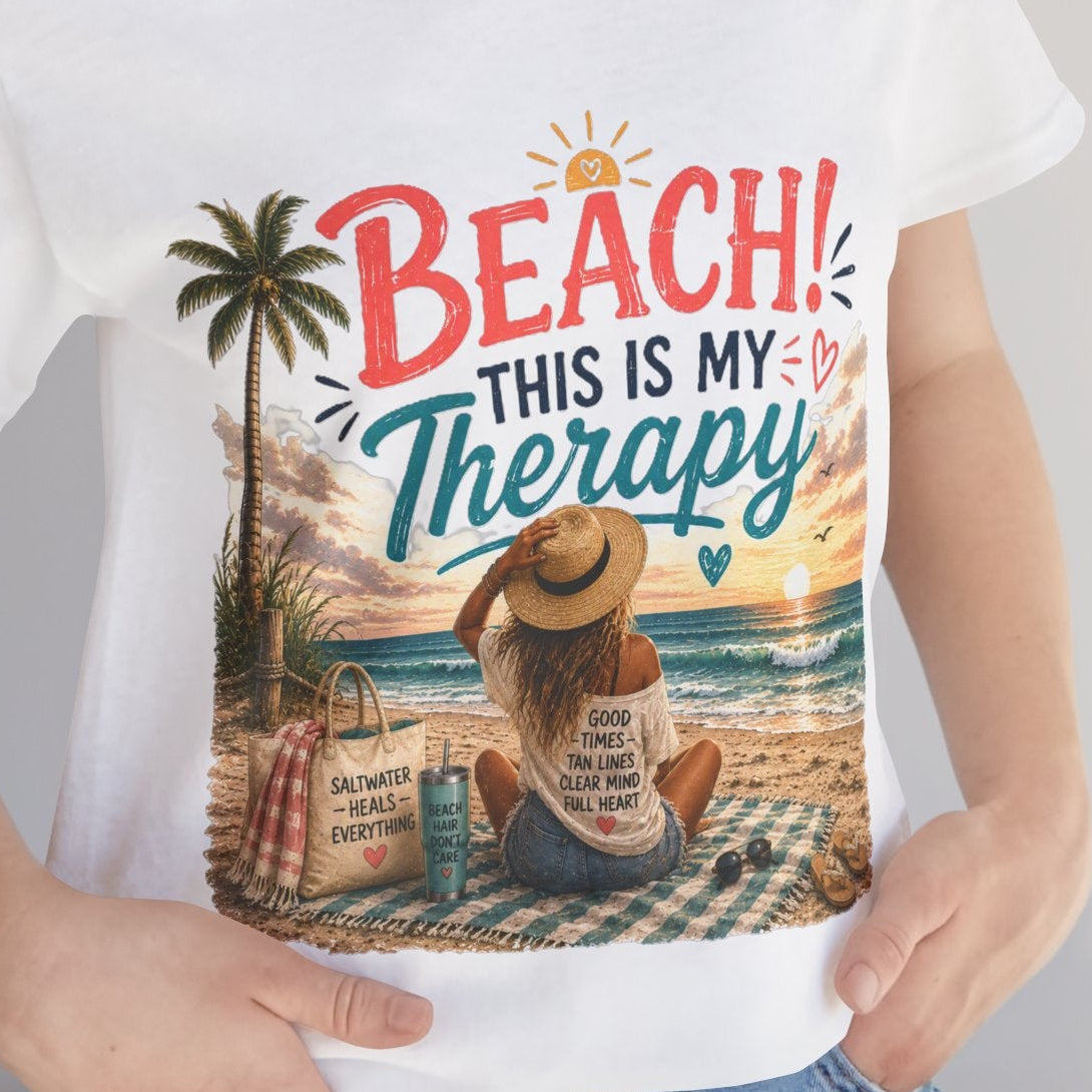 Beach This Is My Therapy T-Shirt