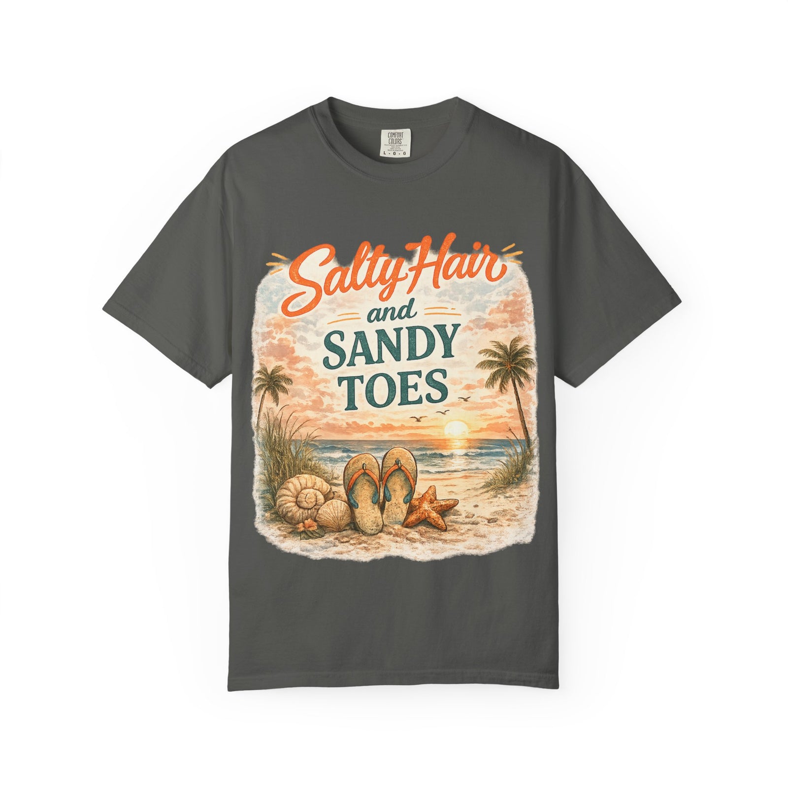 Salty Hair and Sandy Toes Beach T-Shirt