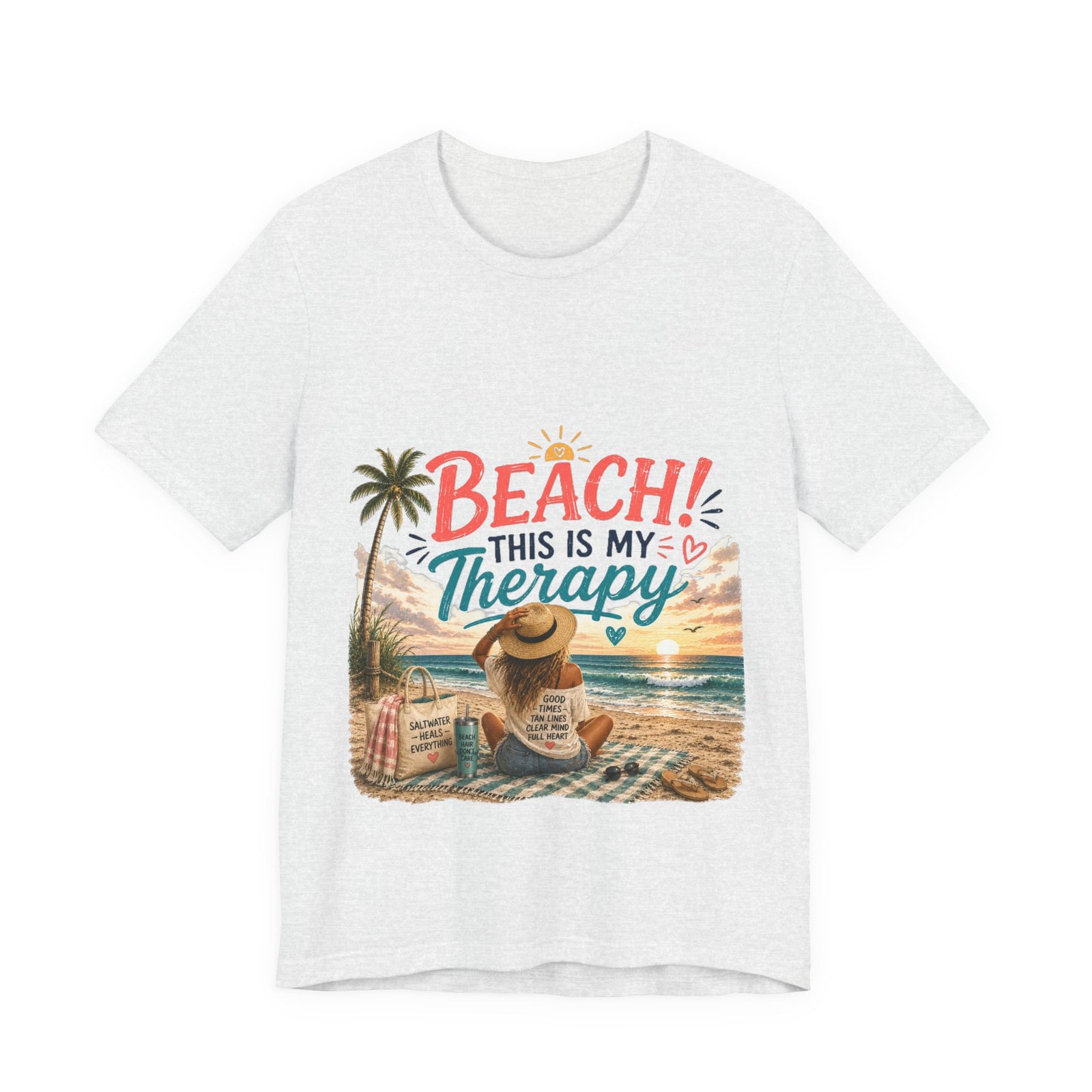 Beach This Is My Therapy T-Shirt