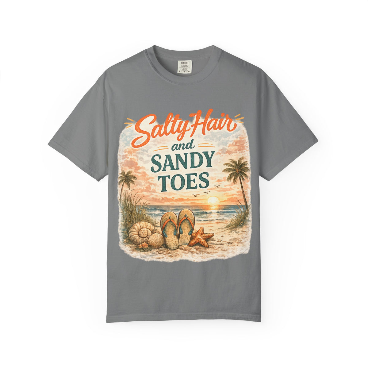 Salty Hair and Sandy Toes Beach T-Shirt