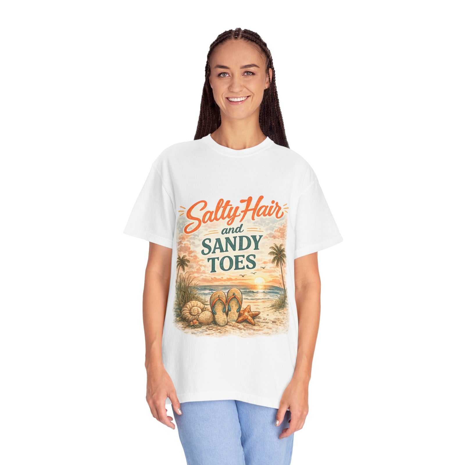 Salty Hair and Sandy Toes Beach T-Shirt