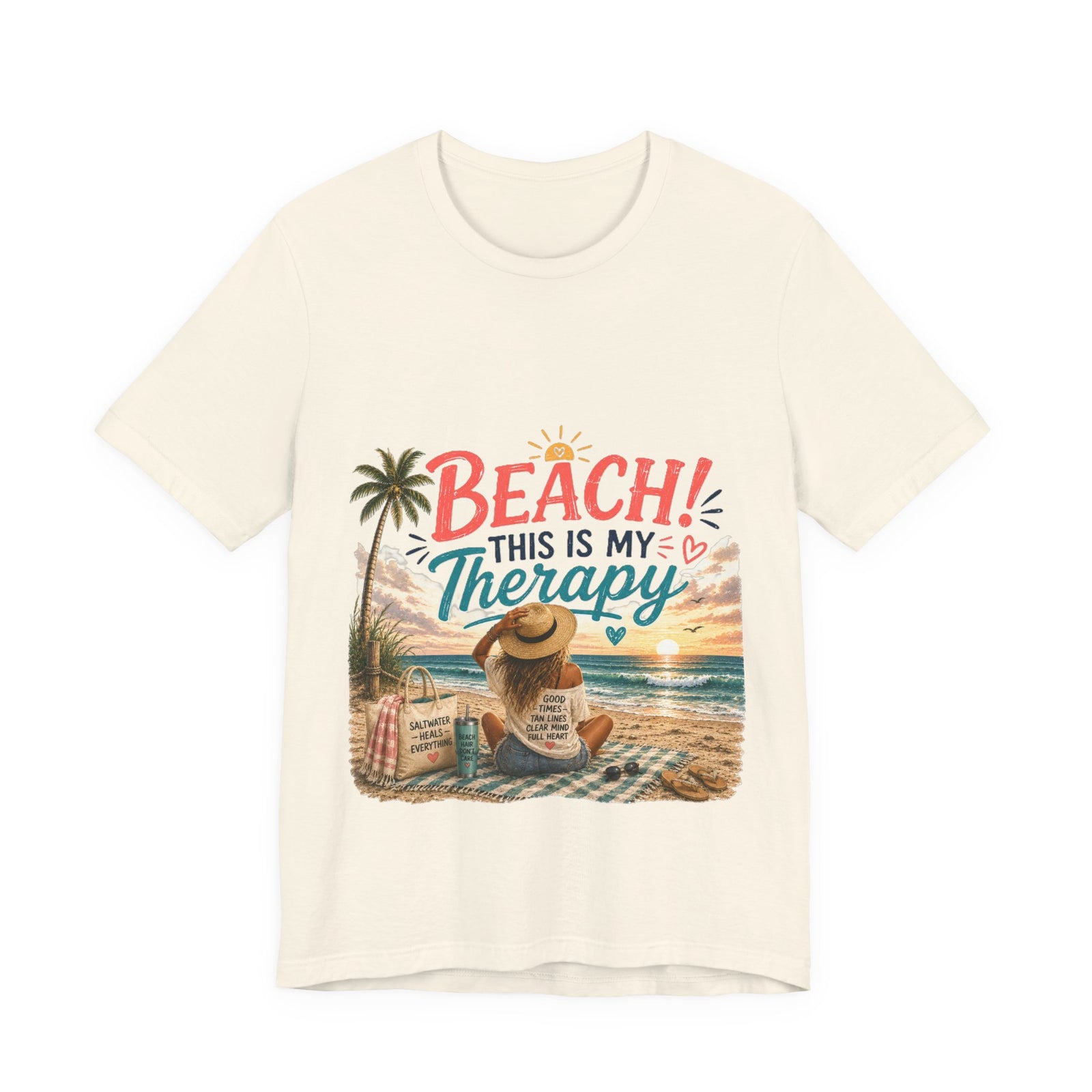 Beach This Is My Therapy T-Shirt