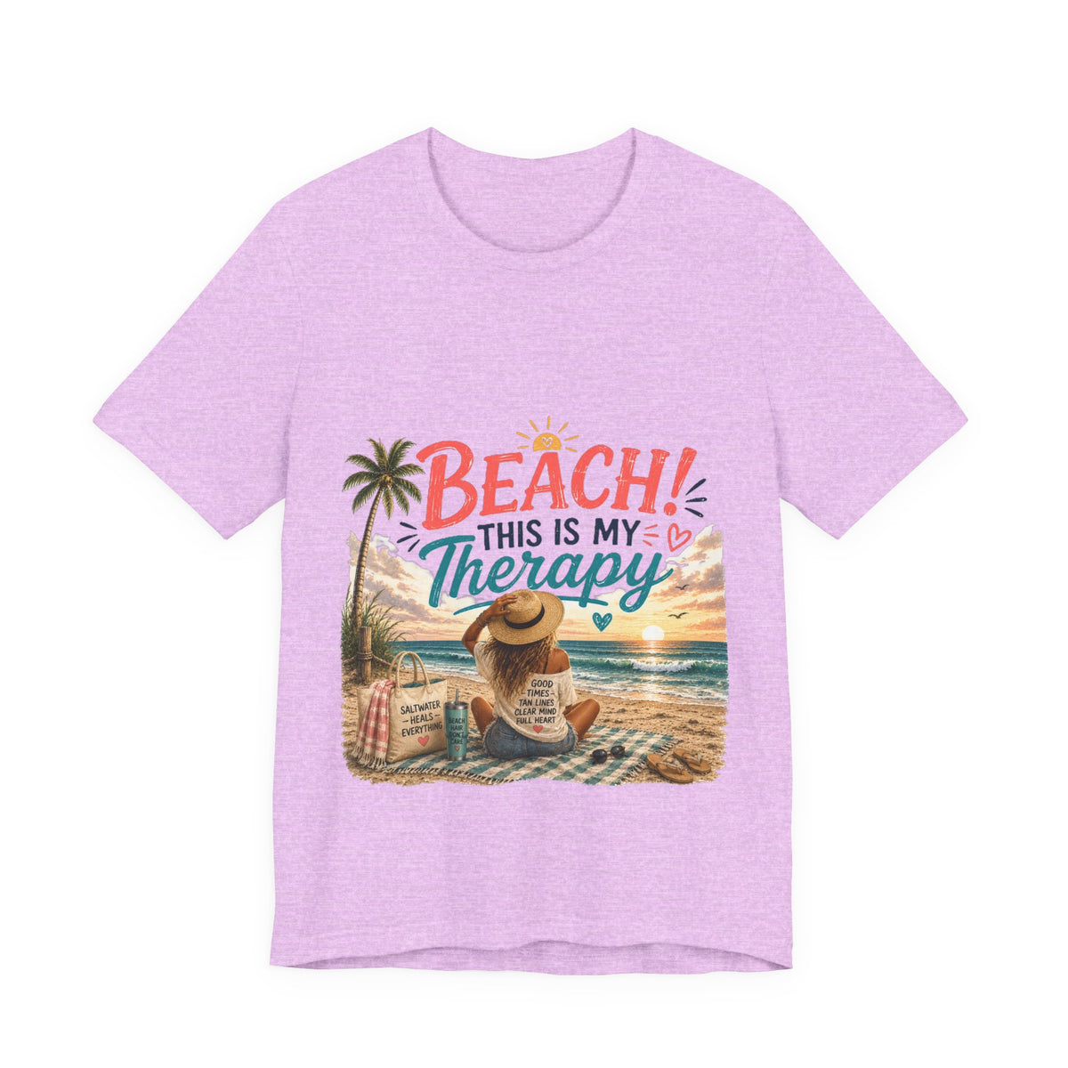 Beach This Is My Therapy T-Shirt