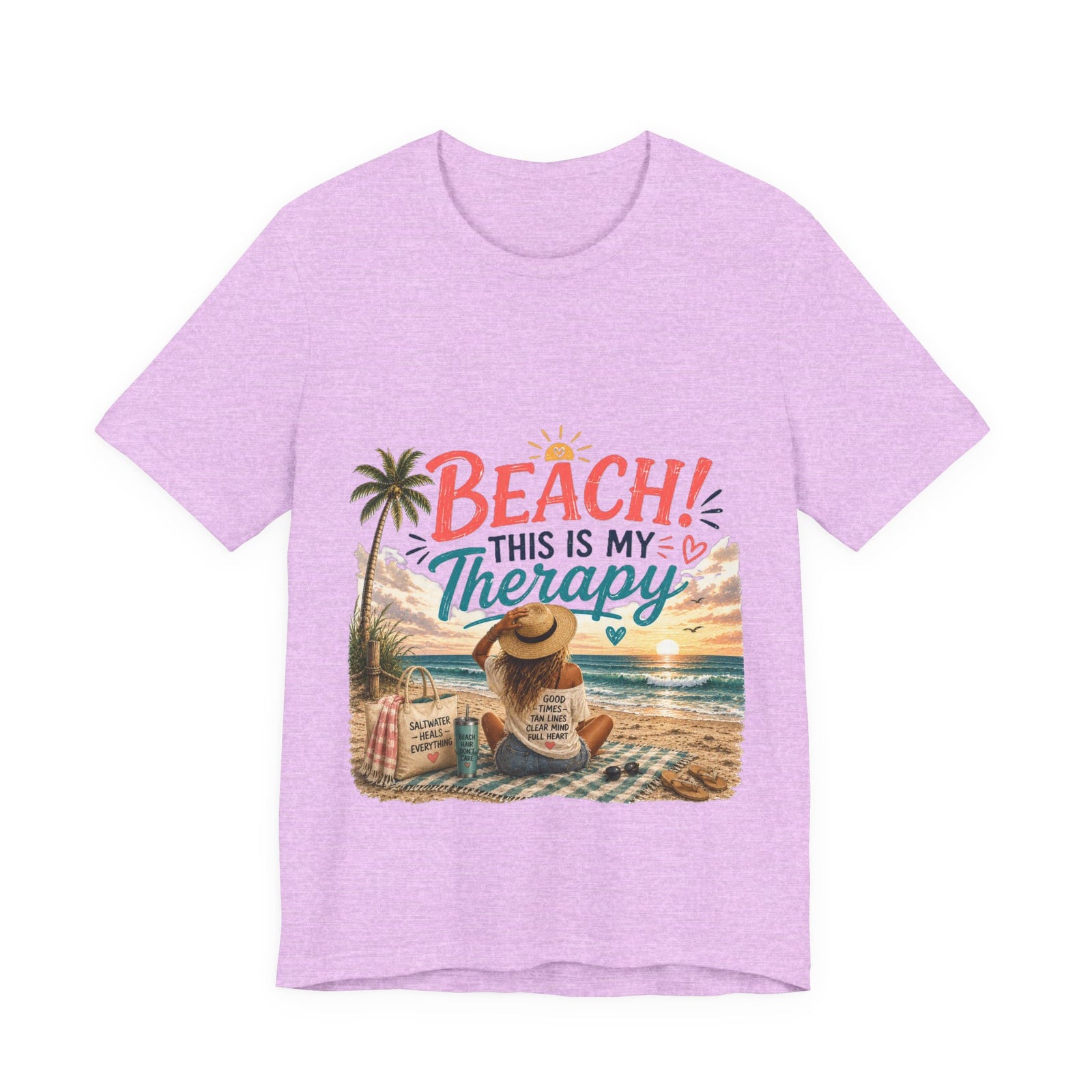 Beach This Is My Therapy T-Shirt