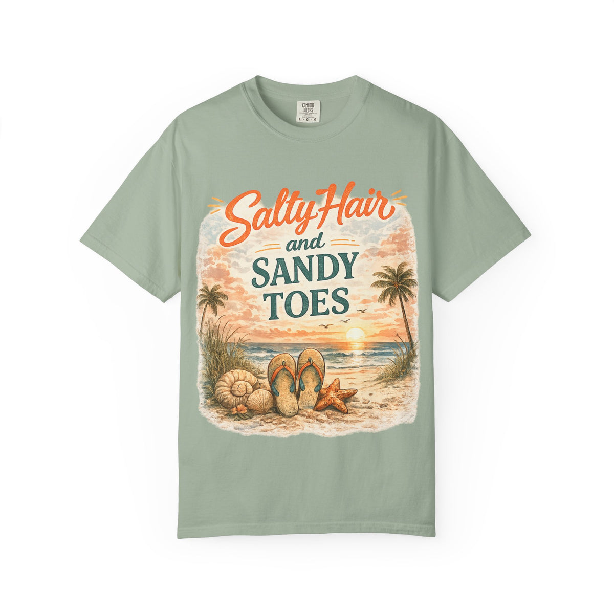Salty Hair and Sandy Toes Beach T-Shirt