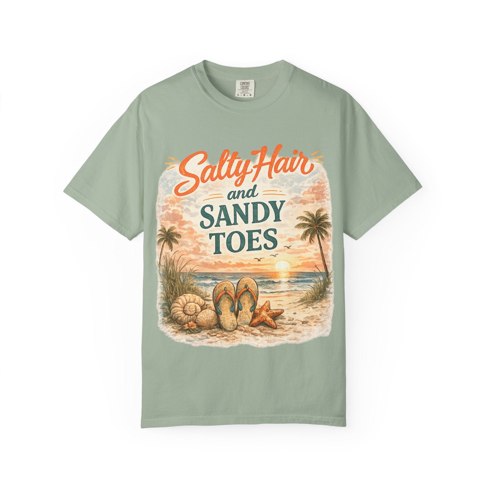 Salty Hair and Sandy Toes Beach T-Shirt