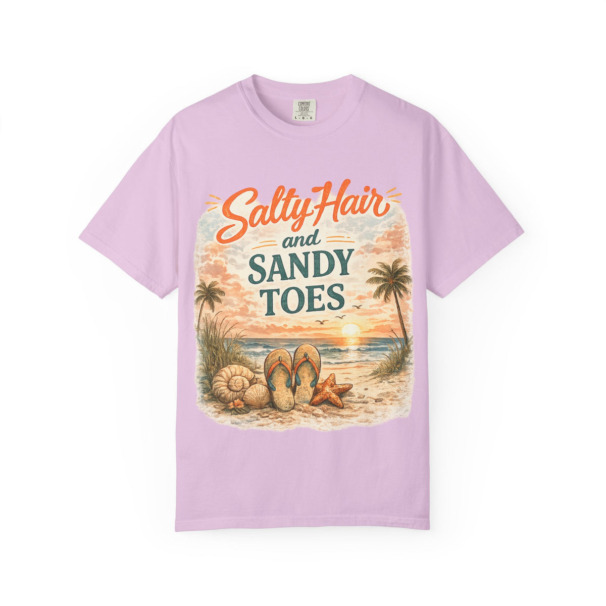 Salty Hair and Sandy Toes Beach T-Shirt