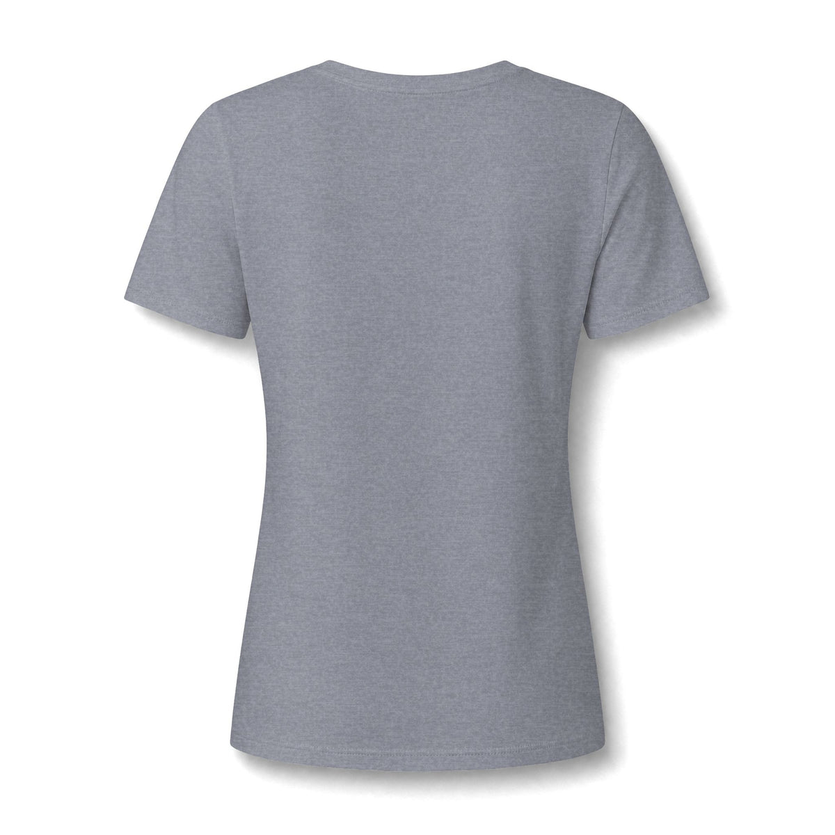 Women's V-Neck Tee — "Tan Lines, High Tides and Good Vibes" Beach Graphic