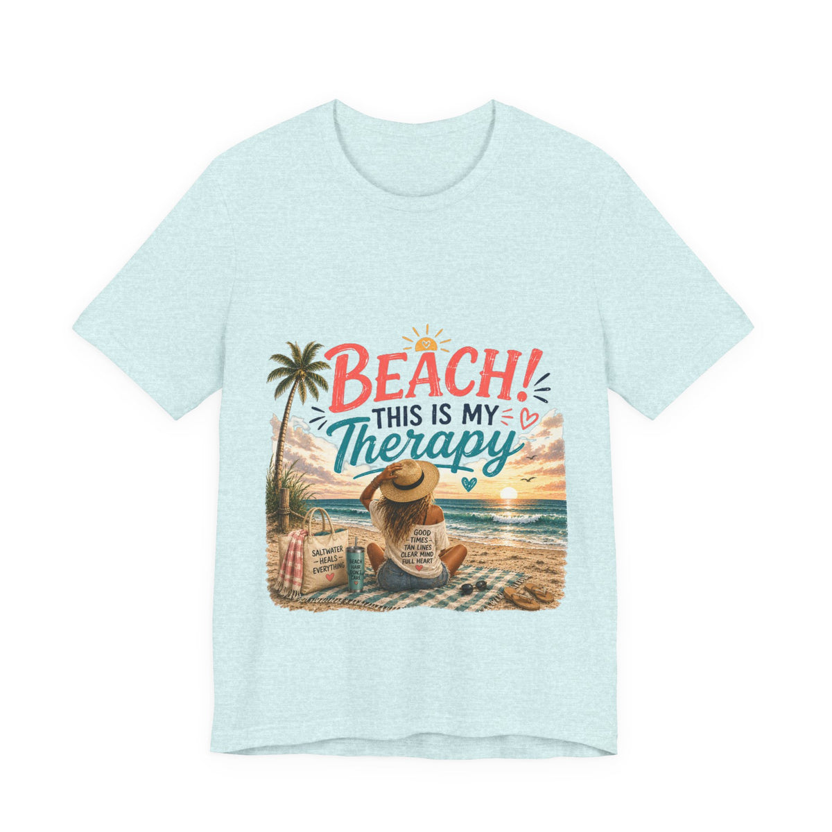 Beach This Is My Therapy T-Shirt