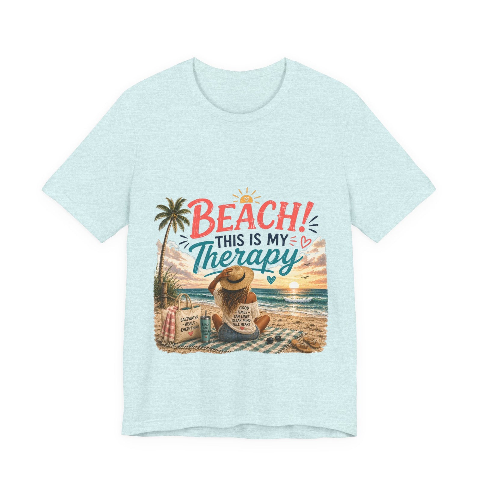 Beach This Is My Therapy T-Shirt