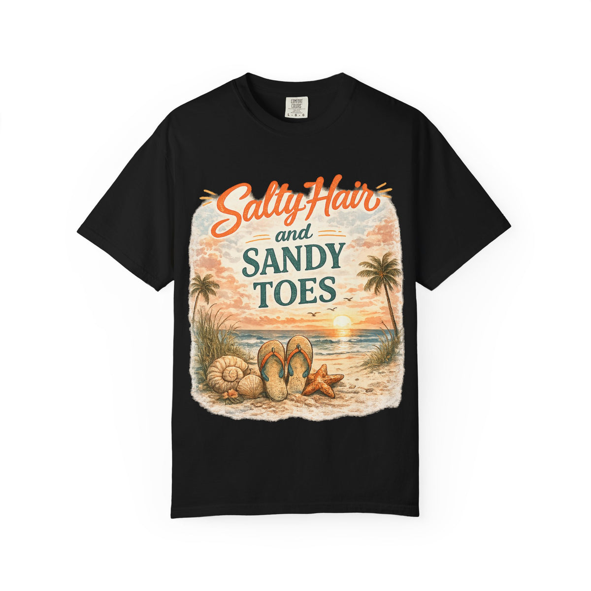 Salty Hair and Sandy Toes Beach T-Shirt