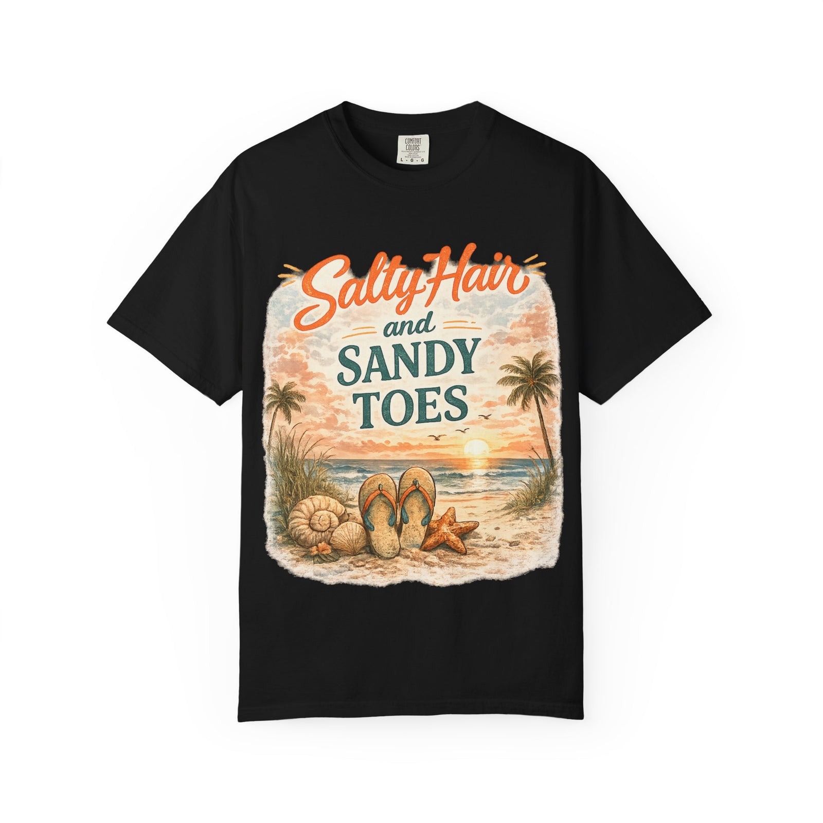 Salty Hair and Sandy Toes Beach T-Shirt