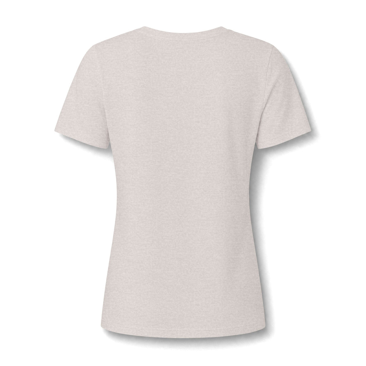 Women's V-Neck Tee — "Tan Lines, High Tides and Good Vibes" Beach Graphic