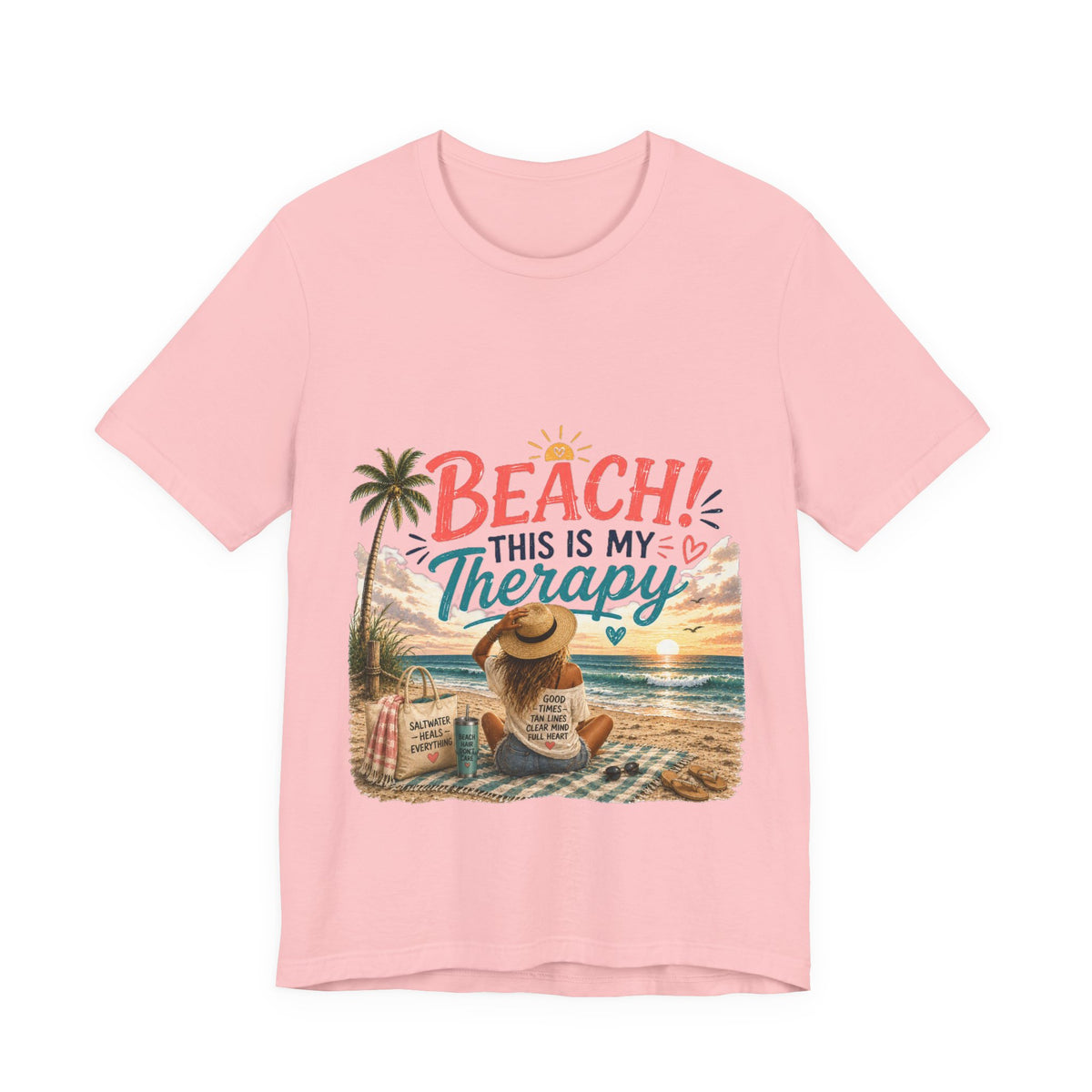 Beach This Is My Therapy T-Shirt
